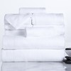 Hastings Home Hastings Home Ribbed 100 Percent Cotton 10 Piece Towel Set - White 242788TRO